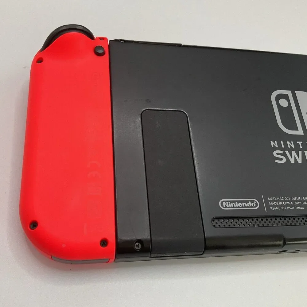 Nintendo Switch HAC-001 V1 XAJ100 Japan CIB Neon Blue Red Complete Tested